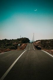 Landstraße am Abend von Swittshots