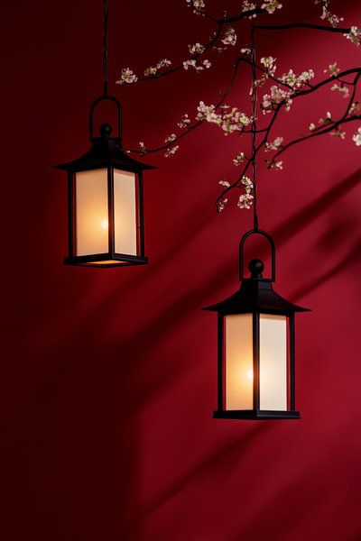Atmospheric lanterns by Poster Art Shop
