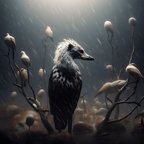 Le monde des rêves dans les ailes.