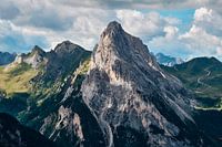Spitse bergtop in Trentino