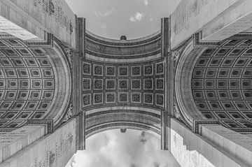 Der Arc de Triomphe in Paris