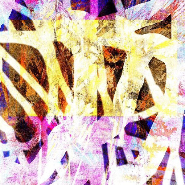 Moulds Pink Yellow by Claudia Gründler