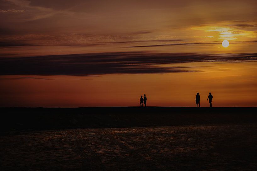 Avondwandeling - Evening walk by Jos Reimering