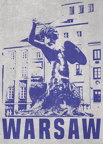 De legende van Syrenka, de zeemeermin van Warschau