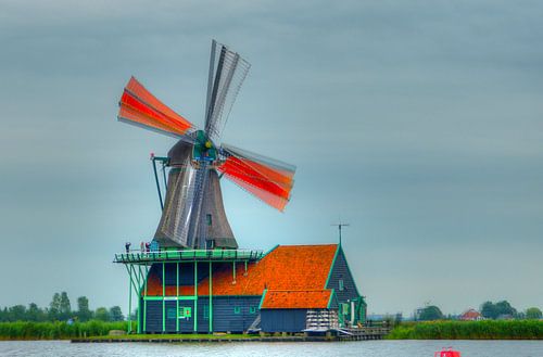 Molen op de Zaanse Schans (HDR)