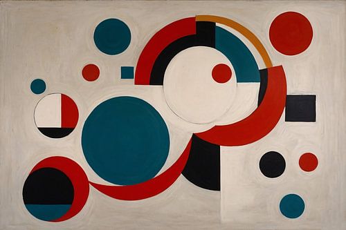 Minimalistische abstracte kunst