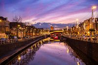 Bijzondere lucht tijdens zonsondergang in Utrecht