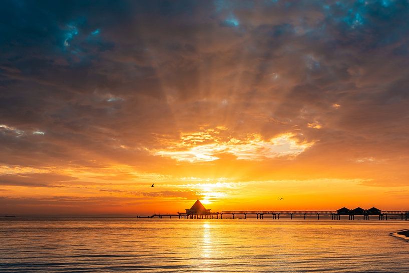 Sunrise in Heringsdorf by Martin Wasilewski