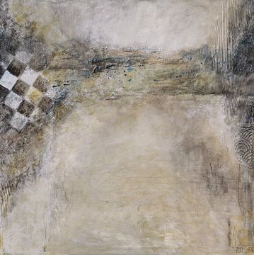 Schaakmat, abstract van Linda Dammann