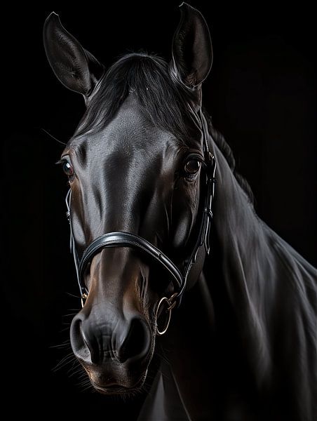 Black Horse by PixelPrestige