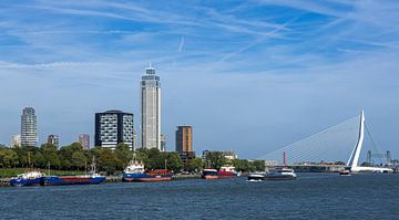 Vue de Rotterdam, Pays-Bas sur Adelheid Smitt