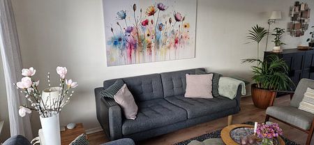 Delicate flowerfield