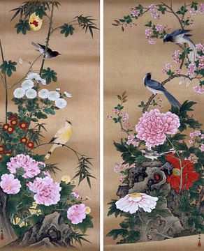 Vögel und Blumen, Ichiga Oki