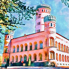 Schloss Granitz von zam art