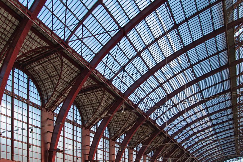 Gare centrale d'Anvers par Dick Mandemaker