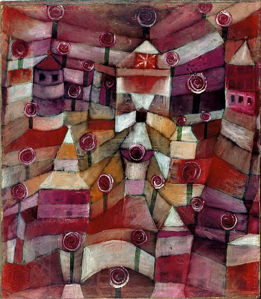 Paul Klee.Rosengarten von 1000 Schilderijen