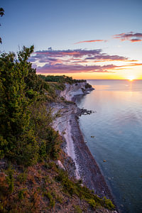 Sonnenaufgang bei Stenvs Klint, Dänemark