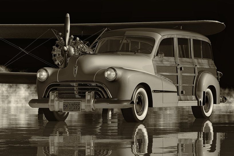 Oldsmobile Special 66 Station Wagon - A Classic Car for Every Driver by Art to make a house your home