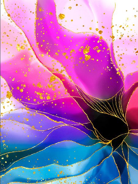 Fleurs pourpres par Felix Habermeyer