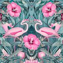 Flamingo Symmetrie van Andrea Haase thumbnail