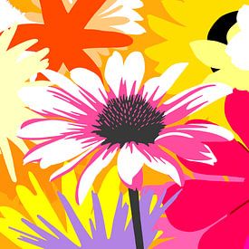 Blumen – 'Power flowers' von Jole Art