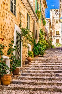 Fornalutx auf Mallorca, Spanien Balearische Inseln