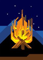 GEOMETRIC CAMPFIRE