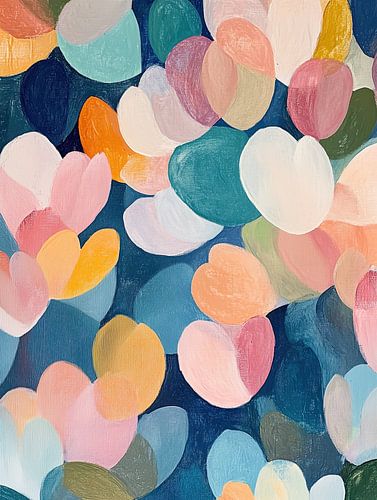 Abstracte bloemen van Imagine