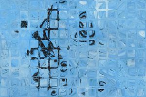 Abstraktes Blau