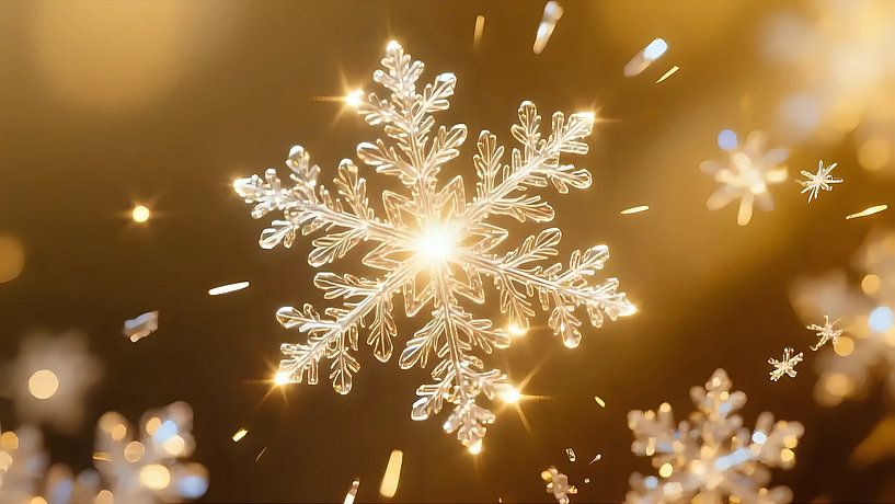 Des étincelles de glace en lumière macro par Jean Pierre