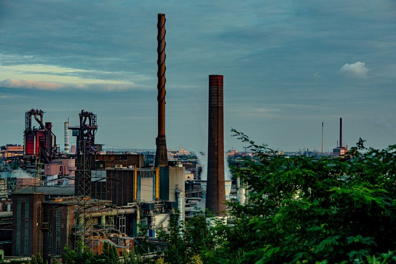 Duisburg Montan Ruhrpott Rhine by Johnny Flash