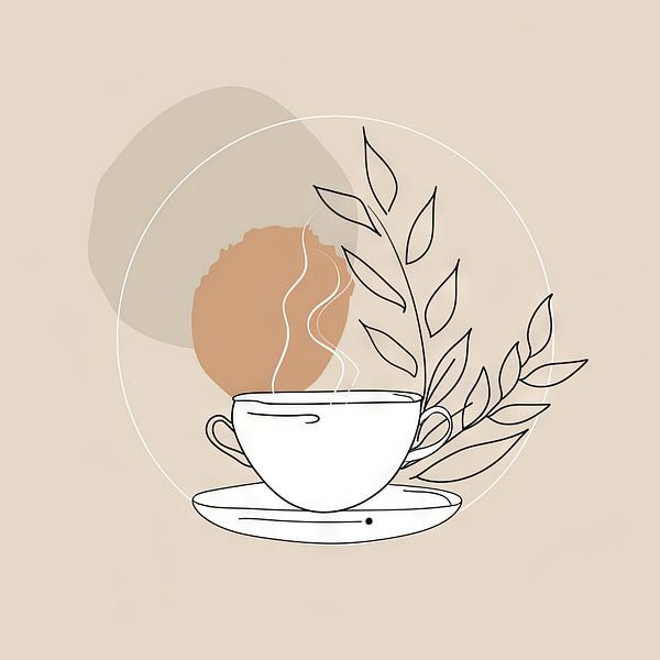 Café par Poster Art Shop
