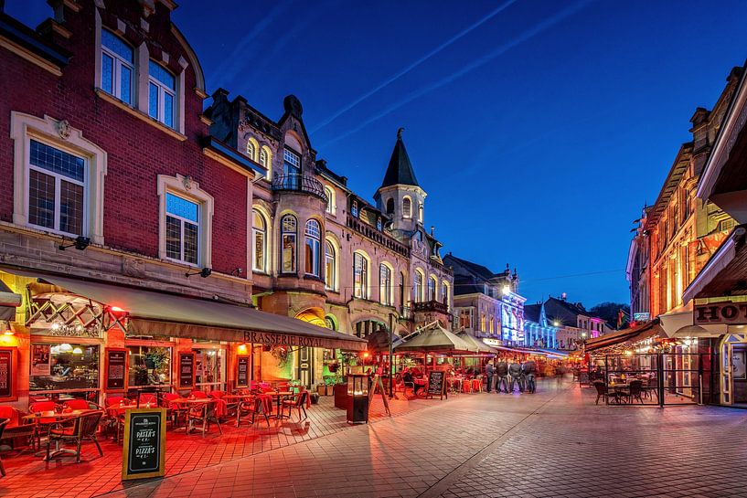 Tourism in Valkenburg @ Blue Hour by Rob Boon