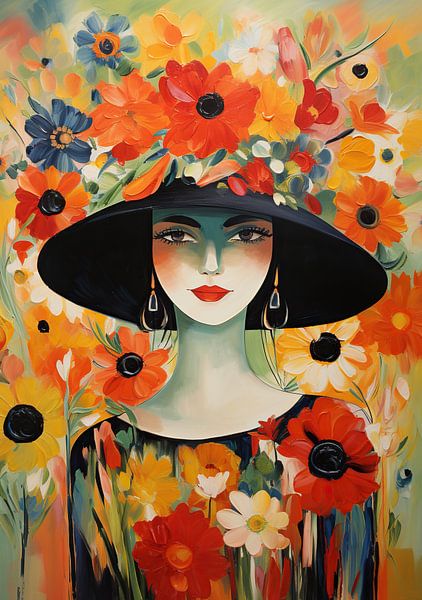 Flora's Portret van De Mooiste Kunst