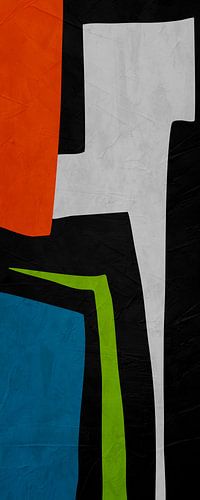 Organic abstract art - colors