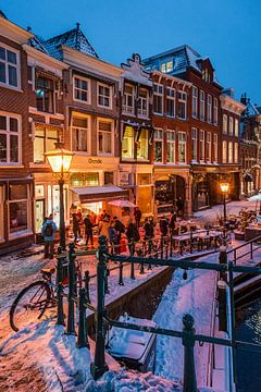 Leiden - Drinks im Schnee (0101) von Reezyard