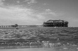 Coastal landscape St. Peter-Ording, North Sea by Karsten Rahn