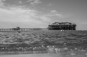 Coastal landscape St. Peter-Ording, North Sea by Karsten Rahn