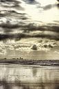 View of Zandvoort - with a golden shimmering by Ernst van Voorst thumbnail