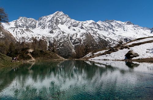 Lac Bleu. Zwitserland