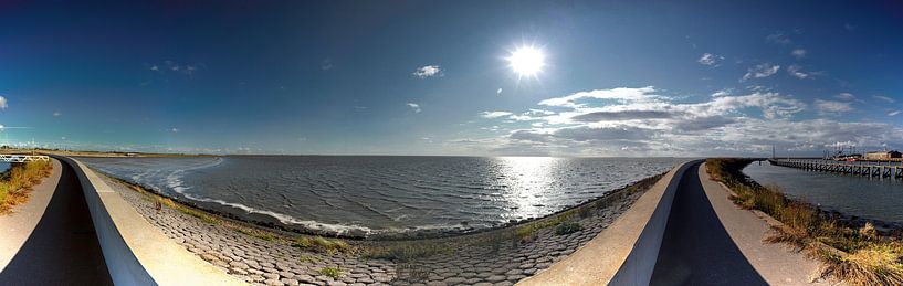 Zeedijk bij Harlingen par hetto hettema