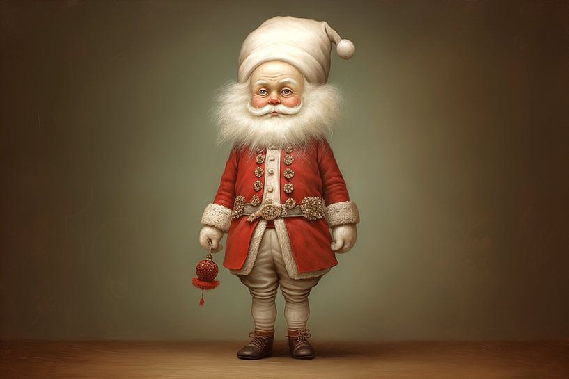 Cute Father Christmas by Heike Hultsch