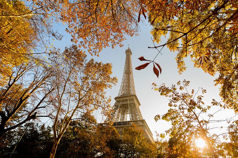 L'automne à Paris par Gerhard Nel