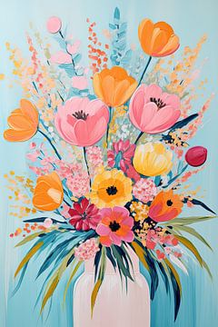 Fleur en kleur 3 van Bert Nijholt
