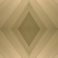 Lozenge-shaped composition of a voile curtain in various shades of beige and brown