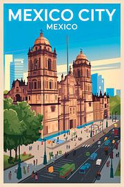 Mexico, Mexique sur Poster Art Shop