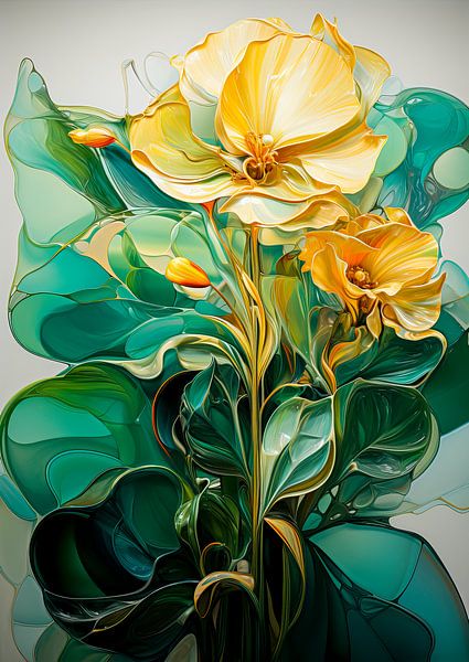 Golden Poppy by Peet de Rouw