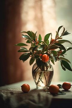 Still LIfe With Oranges by Treechild