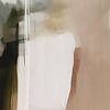 Modern abstract in aardetinten van Studio Allee