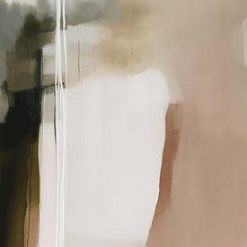 Moderne Abstraktion in Erdtönen von Studio Allee